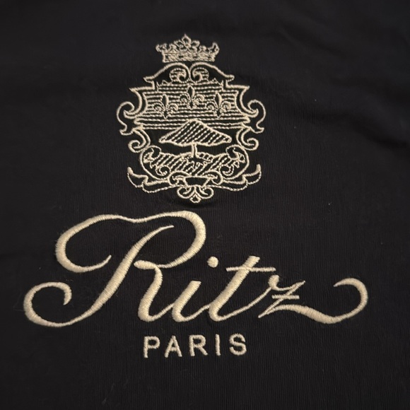 Frame Denim Kids Dark Blue Ritz Paris Tee - Picture 3 of 3